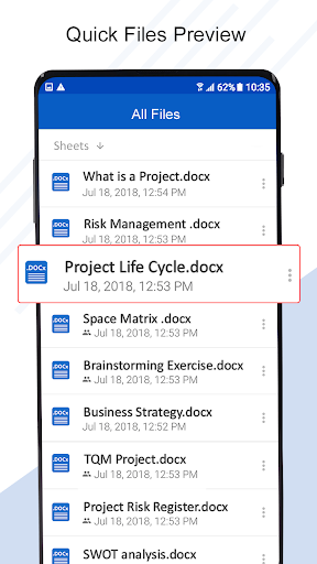 Docx Reader: Doc Viewer - عکس برنامه موبایلی اندروید