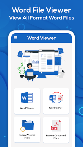 Docx Reader: Docx to PDF Converter & File Opener - عکس برنامه موبایلی اندروید