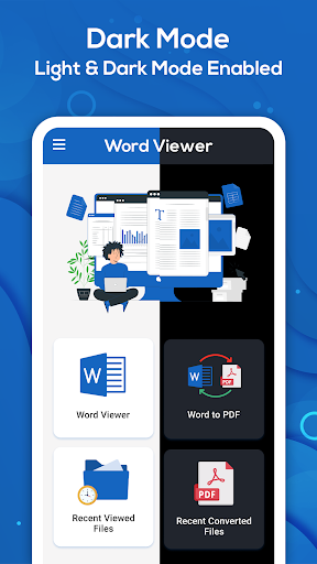 Docx Reader: Docx to PDF Converter & File Opener - عکس برنامه موبایلی اندروید