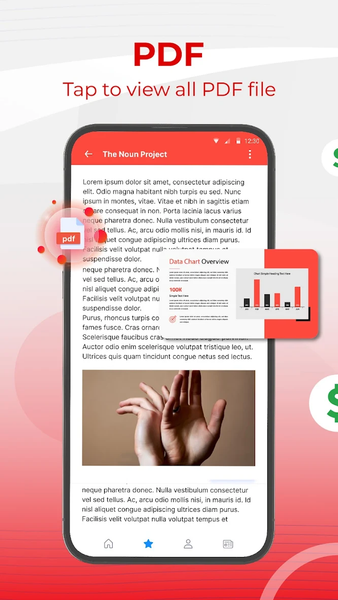 Docx Office: All Files Viewer - عکس برنامه موبایلی اندروید