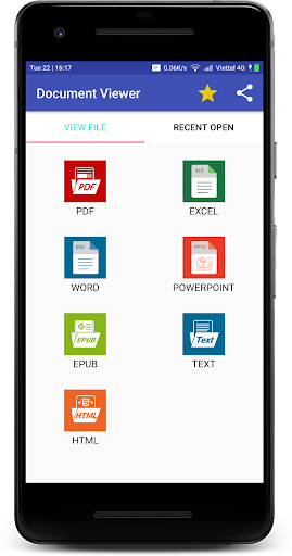 Docx Reader - Office Reader - Image screenshot of android app