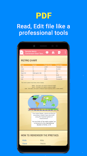 Docx Reader - عکس برنامه موبایلی اندروید
