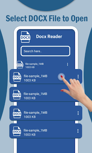 Docx Reader: Word Viewer, Word File Opener - Docx - Image screenshot of android app