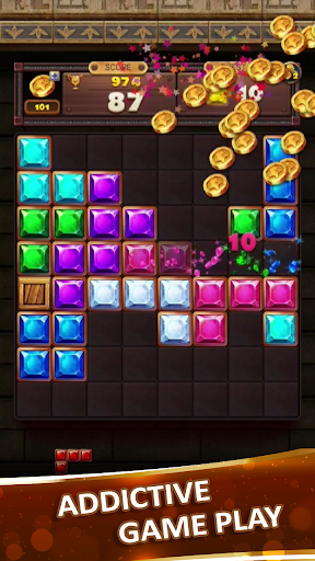 Jewels Block Puzzle Master - Gameplay image of android game