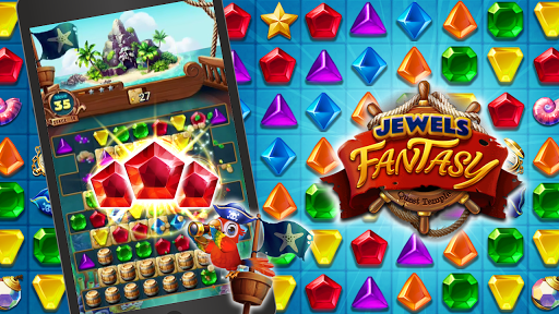 Jewels Fantasy : Quest Temple - عکس بازی موبایلی اندروید