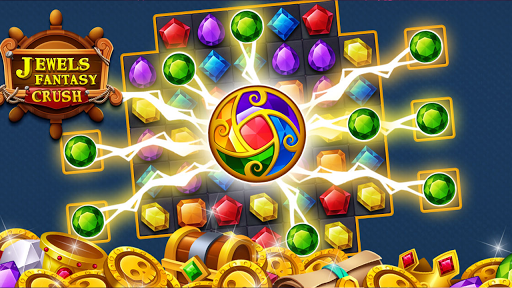 Jewels Fantasy Crush : Match 3 - Gameplay image of android game