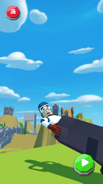 Downhill Stunts - Gameplay image of android game