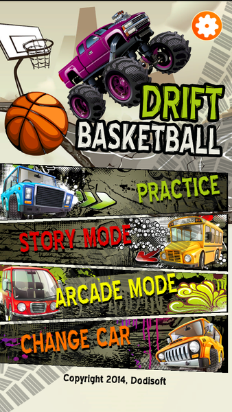 Drift Basketball - Gameplay image of android game