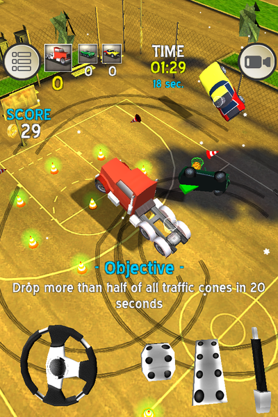 Drift Basketball - Gameplay image of android game