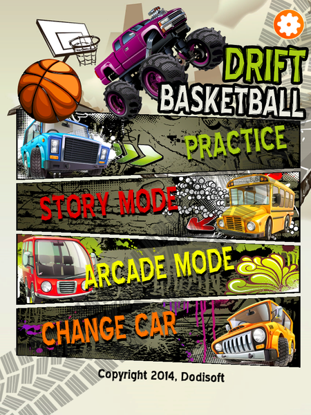 Drift Basketball - Gameplay image of android game