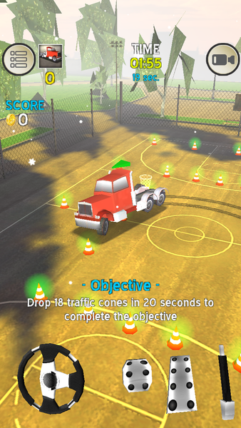 Drift Basketball - Gameplay image of android game