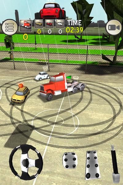 Drift Basketball - Gameplay image of android game