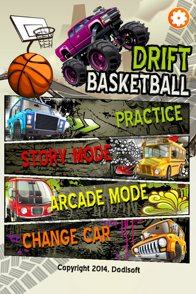 Drift Basketball - Gameplay image of android game