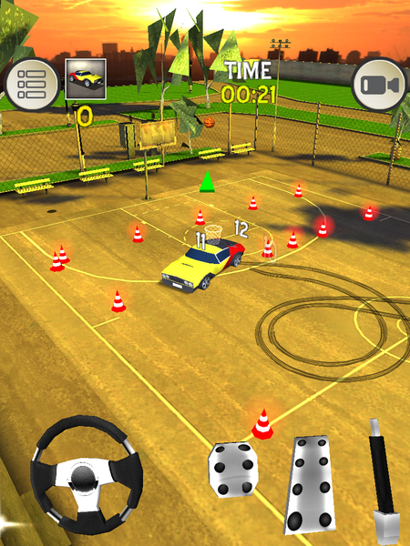 Drift Basketball - Gameplay image of android game