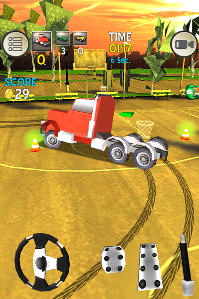 Drift Basketball - Gameplay image of android game