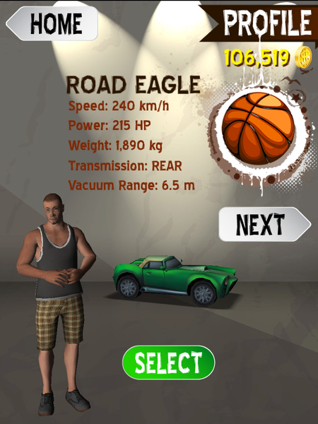 Drift Basketball - Gameplay image of android game