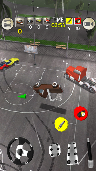Drift Basketball - Gameplay image of android game