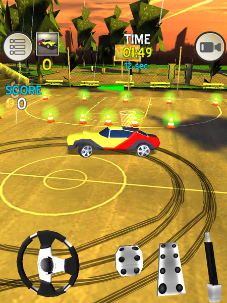 Drift Basketball - Gameplay image of android game