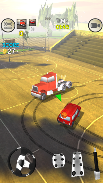 Drift Basketball - Gameplay image of android game