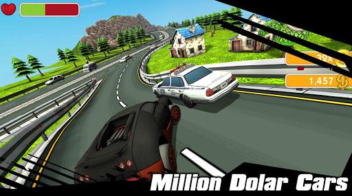 Traffic Crash - Highway Racer - Gameplay image of android game