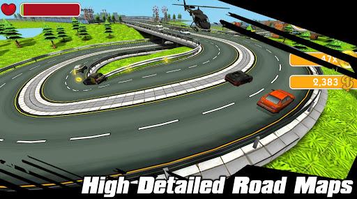 Traffic Crash - Highway Racer - Gameplay image of android game