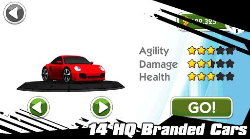 Traffic Crash - Highway Racer - Gameplay image of android game