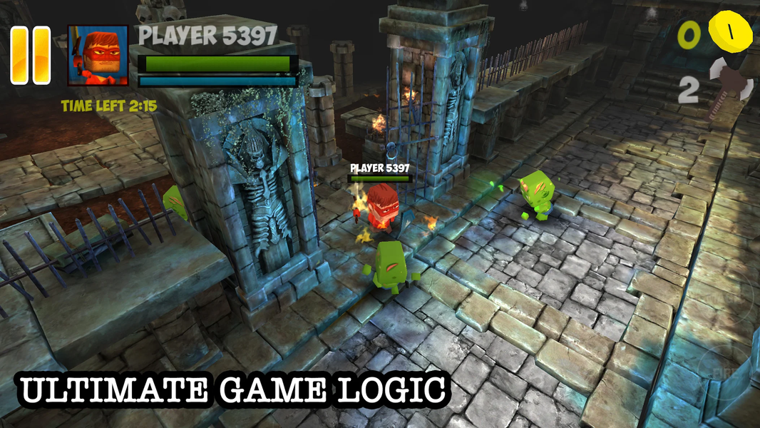 Hero Arena - Gameplay image of android game