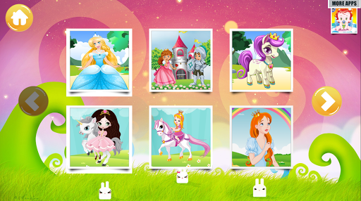 Princess Jigsaw Puzzle Game - Gameplay image of android game