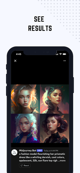 IMI: Midjourney Prompt Builder - Image screenshot of android app