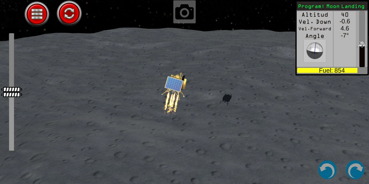 Chandrayaan Space Simulator - عکس بازی موبایلی اندروید