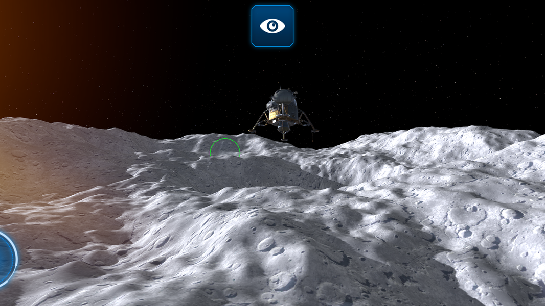 Moon Lander ۳D Simulator - عکس بازی موبایلی اندروید