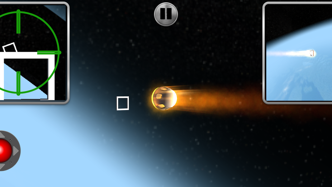 Space Blue Launch Rocket - عکس بازی موبایلی اندروید