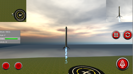 Space Rocket Launch & Landing - عکس بازی موبایلی اندروید