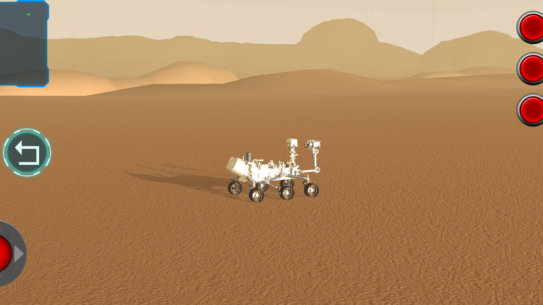 Mars Perseverance 3D Simulator - عکس بازی موبایلی اندروید