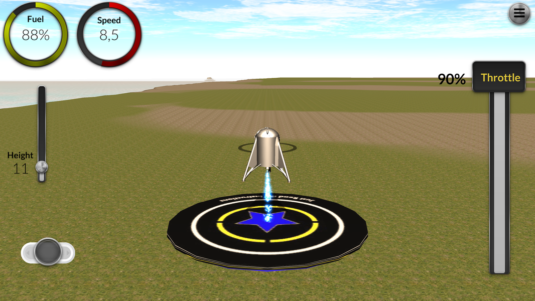 Space Lander X - عکس بازی موبایلی اندروید
