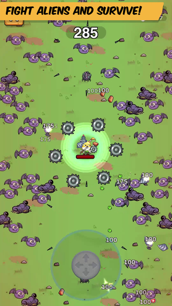 Doge Survivor: Mars Quest - Gameplay image of android game