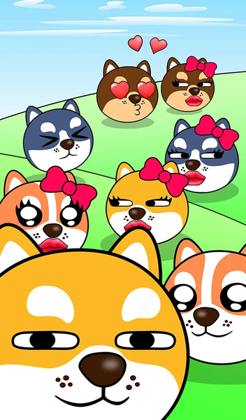 Love Doge: Draw to Connect - Gameplay image of android game