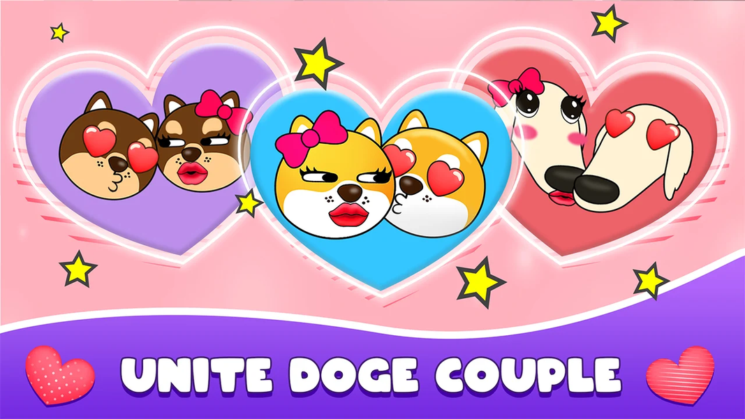 Love Doge: Draw to Connect - Gameplay image of android game