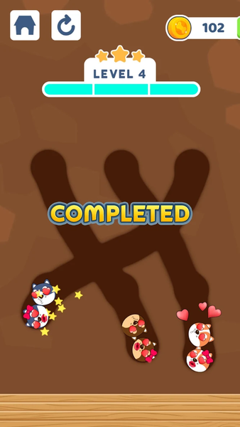 Love Doge: Draw to Connect - Gameplay image of android game