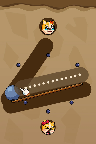 Connect Love Doge: Draw Puzzle - Gameplay image of android game