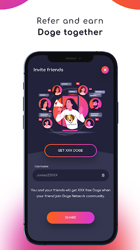 Doge Network - Dogecoin Miner - عکس برنامه موبایلی اندروید