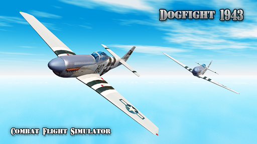 Dogfight 1943 Flight Sim 3D - Gameplay image of android game