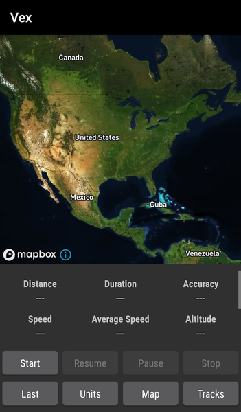 Vex - GPS Tracker - Image screenshot of android app