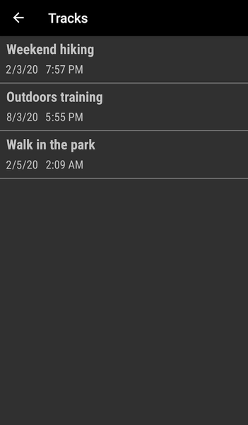 Vex - GPS Tracker - Image screenshot of android app