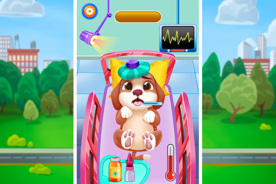 Doggy Doctor: Animal Pet Care - عکس بازی موبایلی اندروید