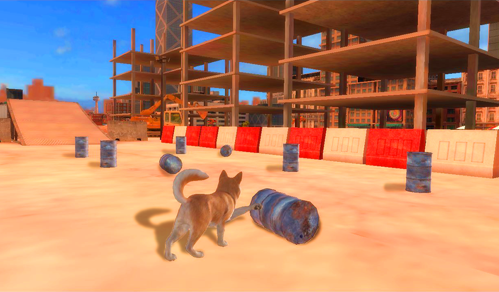 Akita Dog Simulator - Gameplay image of android game