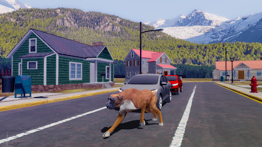 Boxer Dog Simulator 3D - Gameplay image of android game