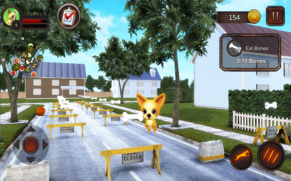 Chihuahua Dog Simulator - Gameplay image of android game