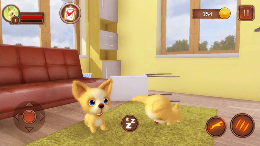 Chihuahua Dog Simulator - Gameplay image of android game