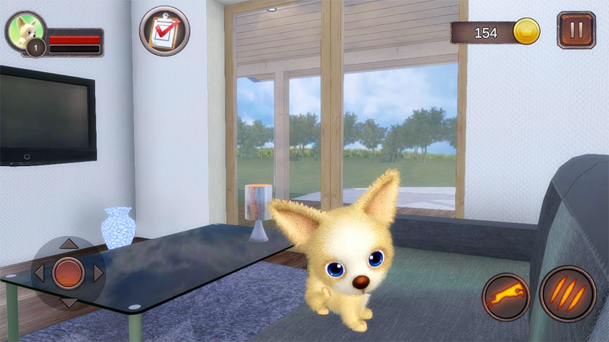 Chihuahua Dog Simulator - Gameplay image of android game